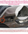 Installation guide for Front Bumper Tow Hook Cover For Nissan X-Trail T32 Rogue 2017 2018 2019 2020 Unpainted Replacement