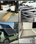 Heavy Duty Ball Bearing Drawer Slides Full Extension Steel Runners With Rubber Guard Furniture Hardware used in vehicle storage solutions.