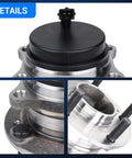 Close-up of Rear Wheel Hub Assembly For Hyundai Santa Fe 2007 To 2020 Veracruz 2007 To 2012 And Kia Sorento 2011 To 2015 5 Lug FWD ABS