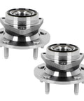 Front Wheel Hub Bearing Set For Dodge Ram 1500 1994 1995 1996 1997 1998 1999 4x4 Without ABS 5-Lug 515006 Pair Replacement Bearings