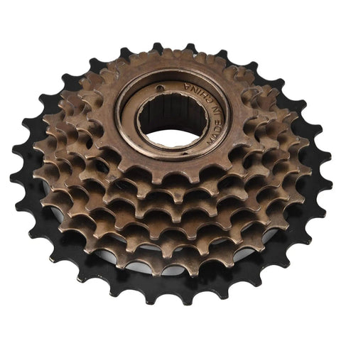 7 Speed Screw On Freewheel For Mountain Bikes Beefy Steel Construction Smooth Quiet Shifting Fits Threaded Hubs