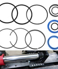 Heavy Duty Universal Hydraulic Log Splitter Cylinder Seal Kit For 4.0 Bore And 1.75 Rod Fits 22 Ton Log Splitters Rebuild Seals To Stop Leaks