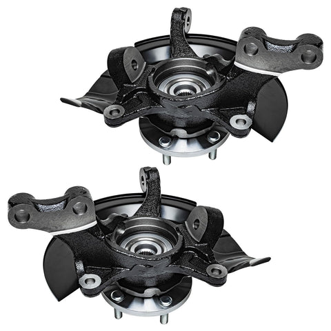 2.4L Front Steering Knuckles For 2004 2005 2006 Toyota Camry USA Built Replacement Kit With Wheel Bearing Hubs
