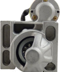 Front view of Gear Reduction High Torque Mini Starter For Chevy V8 Engines SBC And BBC 168 Tooth One Point Seven Kilowatt 12V CW