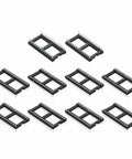2.54mm Pitch DIP IC Socket Connector, 28 Pins, Dual Row, 15.2mm Row Pitch, Round Pins, Easy Soldering For DIY Electronics Projects, 12 Pcs