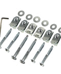 Heavy Duty Steel Truck Bed Mounting Bolt Kit For Ford Ranger 1983 2011 Replacement Hardware Rust Resistant Nuts And Washers. Complete set.