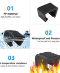 Outdoor Furniture Clips Set ABS Sofa Fastener Clamps For Garden Sectional Couches And Chairs Easy Tool Free Install Prevents Movement Durable Weather Resistant Connection For Stable All Day Use image showing waterproof and heat-resistant clip.