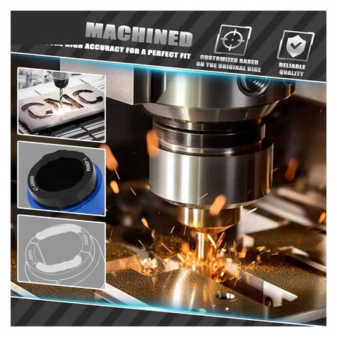 Machining process for Universal CNC Front Fork Oil Seal Driver Tool Kit 28 To 50mm For Dirt Bike And Motorcycle Suspension Maintenance