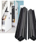 Undermount Heavy Duty Drawer Slides 32 Inch 260lb Capacity Concealed Pull Out Cabinet Glides shown in a pantry setup