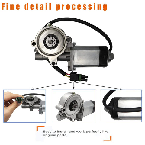 RV Entry Step Motor Replacement For 300-1406 And 1820124 Compatible With 369506 SP-163669 SP-1636669, close-ups of motor components
