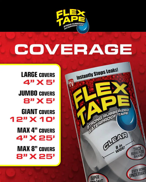 Heavy Duty Thick Rubberized Waterproof Tape For Patching Leaks And Sealing Cracks Indoors Or Outdoors Works Underwater Bonding