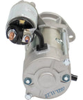 12V 9 Tooth Starter Replacement For New Holland Boomer Tractors MT40006954 MT40334005 close-up view showing connector terminals