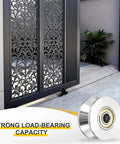 Built Tough V Groove Pulley Wheel Featuring Smooth Zero Friction Glide Crafted From Durable 201 Stainless Steel For Badass Wear Resistance And Straight Up Reliability On Any Indoor Or Outdoor Rig At 10X48X8MM next to elegant gate design.