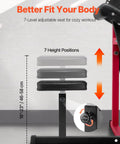 Adjustable seat mechanism of 2 In 1 Bicep Curl And Triceps Extension Machine With Seated Arm Isolated Station.