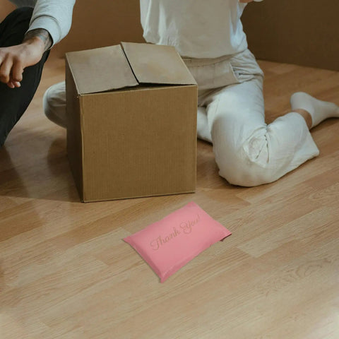 Pink 15x27cm Self Sealing Poly Mailer Bags Pack Of 100 Tear-Resistant Shipping Mailers For Small Business, Quick And Secure Packaging