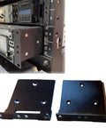 Built Like A Tank 2 Pack Replacement Rack Ears For 2U Mount Bracket compatible with APC Smart UPS on server rack.