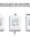 Power Up Your SimpliSafe Pro Video Doorbell Kit With No Wiring Needed, All In One Transformer, Adapter And Supply In White