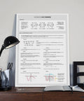 Domain And Range Algebra Cheat Sheet Canvas Poster Dope Math Wall Art For Bedroom Or Office 20 By 30 Inches Gift Frame Decor