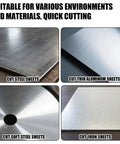 Professional Titanium Steel Drill Nibbler Sheet Metal Cutter Attachment precision tool for cutting steel, aluminum, and iron sheets.