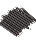 20pcs Premium Stainless Steel Extension Springs Kit With Hook Ends For Quick Fixes And Heavy Duty Repair Jobs To Fix Appliances, Gates, Hardware Projects And Home Maintenance Needs Effortlessly. black hook-end extension springs set