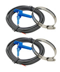 MEFONKOU temperature sensor with 20-ft cable, two-pack, for Pentair pool and spa automation systems