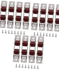 12 Pack Rock Solid Sliding Door And Window Sash Pulleys Featuring Double Wheel Rollers Easy Install Replacement Hardware for smooth gliding.