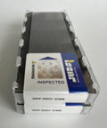 IC908 Carbide CNC Blade Set Of 10 Pieces for Precision Milling in packaging, labeled GRIP 5005Y IC908.
