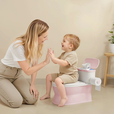 Kickstart Little Ones Potty Training With This Super Slick 2 In 1 Toddler Chair That Detaches To Become A Standard Seat Featuring Realistic Flush Sounds And Rock Solid Stability For Zero Hassle Messes
