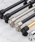 10 Pack 5 Inch Black And Nickel Cabinet Pulls Matte Black And Brushed Nickel Cabinet Handles