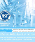 Chemical lab tests for Premium Refrigerator Water Filter Replacement For MWF Series NSF certified