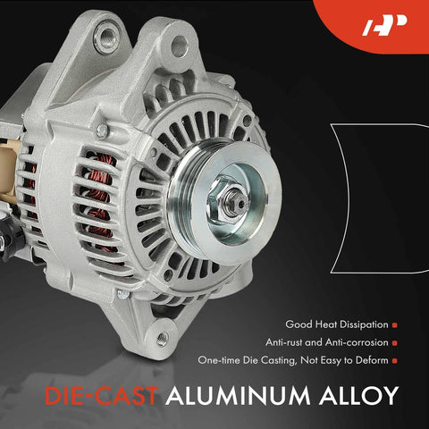 Alternator Compatible With Toyota Echo 2000 2005 And Scion XA 2004 2006 1 5L 12V 90A 4 Groove Pulley Clockwise Replacement Part