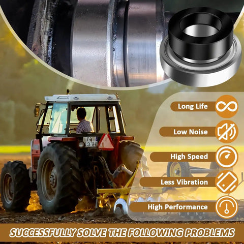 Tractor using 1-1/2 Inch Bore Spherical Insert Bearing With Locking Collar For Farm Gear And Agriculture Machinery