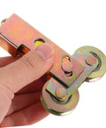 Heavy Duty Steel Roller Pulleys For Sliding Doors And Windows, held in hand, showing dual wheels and metal construction