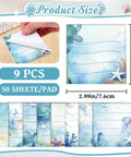 Sea Turtle Sticky Notes Set With 9 Styles And 450 Sheets For Desk And Office Use Totally Cute Ocean Animal Notepads