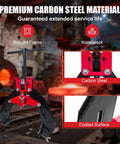 Pipe Clamp Two To Six Inches Quick Release T Handle Welding Alignment Tool with rugged carbon steel in industrial setting