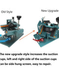 Comparison of old and new Universal Phone Screen Separator Clamp For Heating Free Back Cover Removal Rotatable LCD Separator Fixture With Strong Suction Cup And Bracket Ideal Mobile Phone Screen Delamination Tool For Repair Shops And DIYers