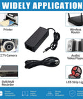 24V DC Power Supply 6A Beefy Adapter For LED Strips And Printers, 100-240V AC To 24V DC Converter, 144W, multi-device compatibility image