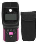 Jiawu Wall Scanner Precision Machined Electronic Stud Finder with LCD Display for Homeowners and Professionals 185 X 85 X 33mm, showing device and case.