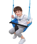 Indoor Outdoor Handmade DIY Net Swing For Kids With Adjustable Rope Versatile Backyard Playground Swing for Tree Garden Park