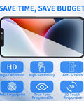 IPhone XR 6.1 Inch Screen Replacement Kit With Earpiece And Proximity Sensor, LCD Display And 3D Touch Digitizer Front Assembly