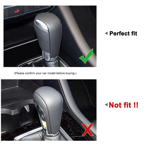 Mazda gear shift knob cover trim fit comparison for CX5 CX9 CX3 6 3 models with carbon fiber style decoration.