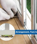 Installation of 2 Pack Sliding Patio Door Tandem Roller Assembly With F Tab Mount, 1 1/4 Inch Steel Ball Bearing in glass door track
