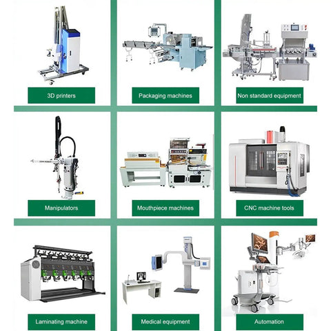 Beefy Linear Rail Bearing Kit With Two Slide Blocks For Automation Equipment And Packaging And Printing Precision Positioning Steel Construction For Industrial Use in 3D printers, CNC and medical equipment