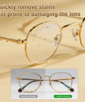 Deep Clean Master Ultrasonic Cleaner 45KHz 16oz cleaning eyeglasses, before and after cleaning comparison