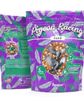 Organic Racing Pigeon Food Race Ready High Protein Bird Seed With Vitamin Premix For Endurance Muscle Recovery And Flight Performance Non GMO No Fillers Made In USA 5 Lb Bag packaging front view