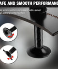 Close-up of Brake Pad Spreader And Caliper Tool For Cars And Light Trucks showcasing 360 Degree Swivel Joint and piston compressor.