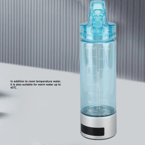 Hydrogen Water Bottle With Sprayer For Direct Inhalation Portable 400ml Hydrogen Rich Cup Stable Intelligent Design