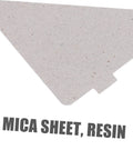 High Temperature Mica Flakes Microwave Waveguide Cover Heat Insulation Sheets For RV Ovens 10 Pack Durable Microwave Parts