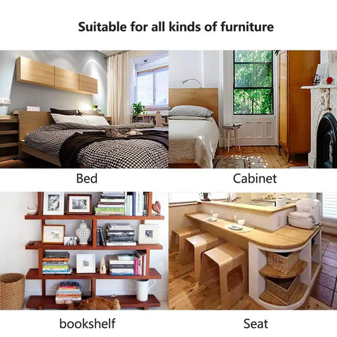 Furniture examples using 5 To 12 Pieces Stainless Steel L Shaped Corner Brace Set With Flat Plate Brackets And Screws For Easy Right Angle Repairs