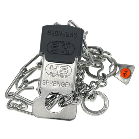 No Pull Prong Collar With Quick Release ClicLock Buckle For Small To Medium Dogs Stainless Steel Pinch Collar For Training